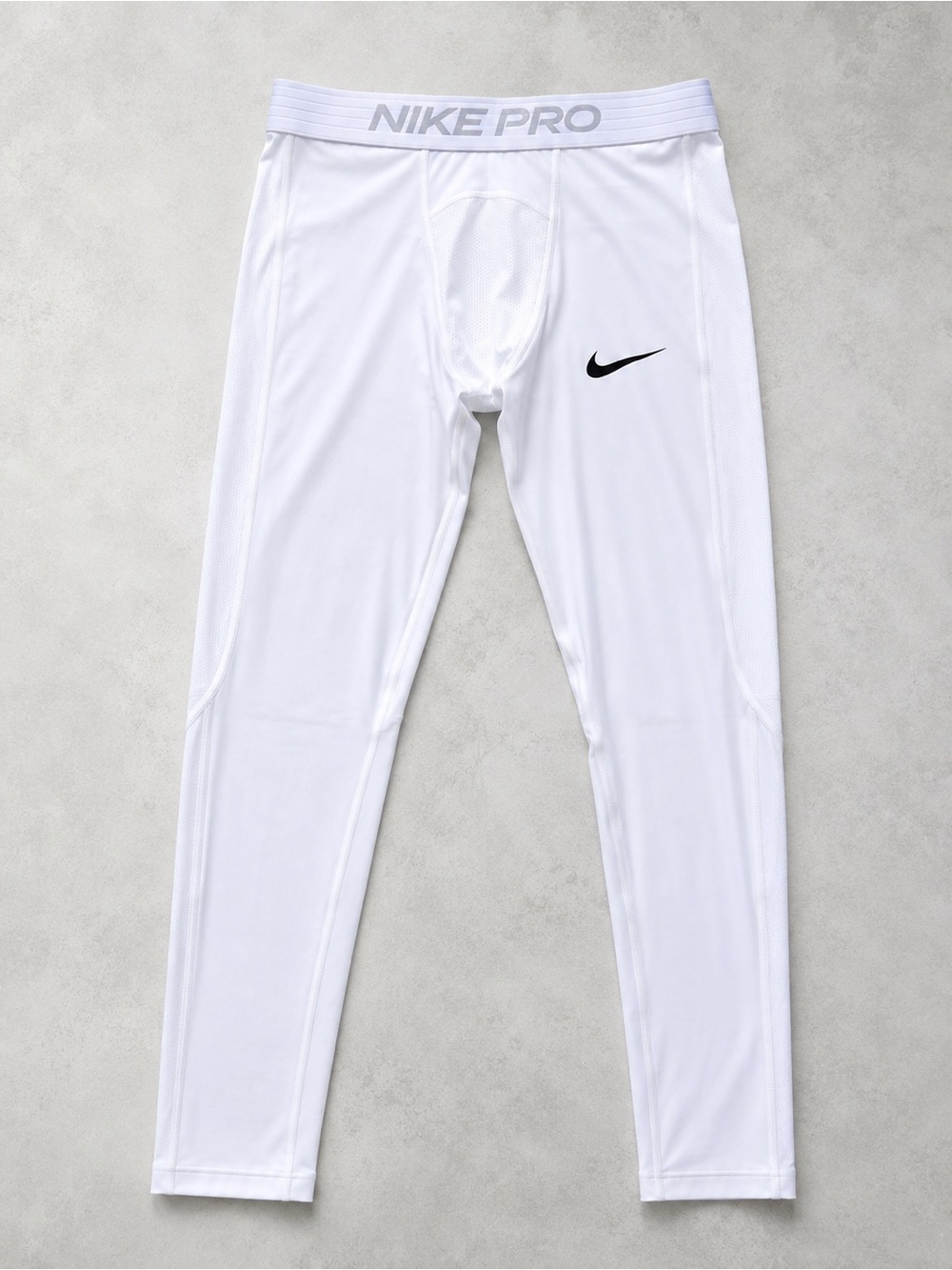Nike Pro Men’s Dri-FIT Compression Tights White Size L NWT